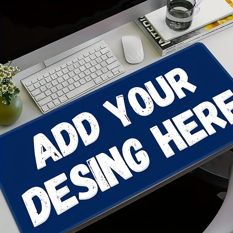 Rubber Mat Desk - Custom Art Design Desk Mat Personalised