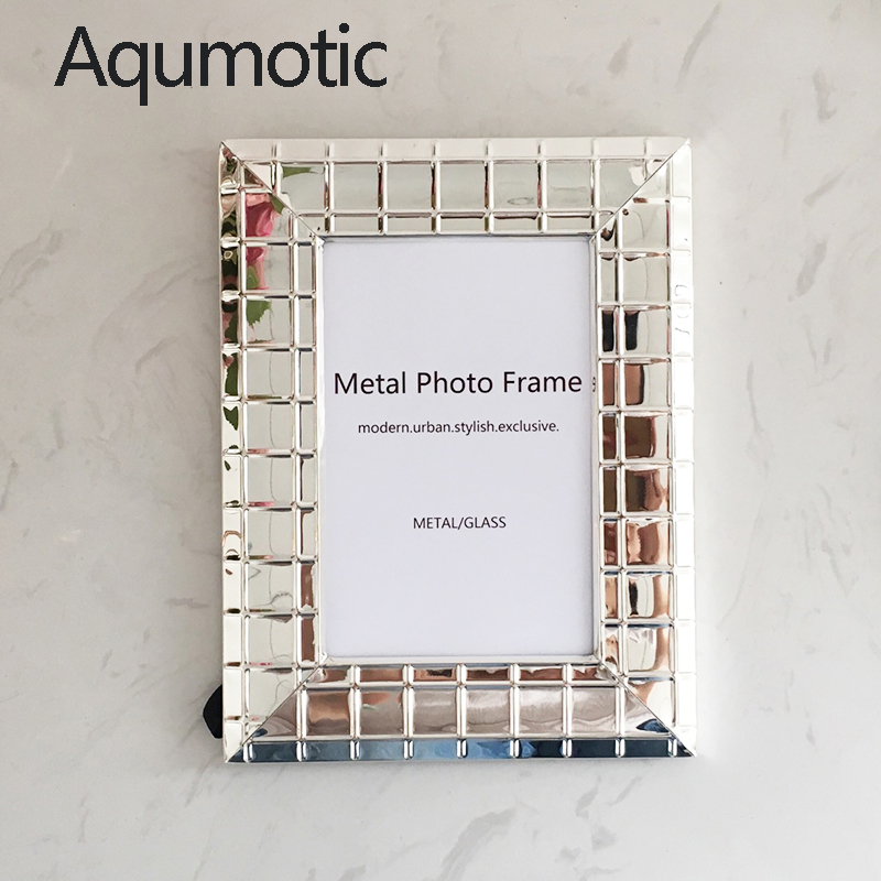 Desk Setup Simple - Aqumotic Bắc Âu Sắt Khung Ảnh