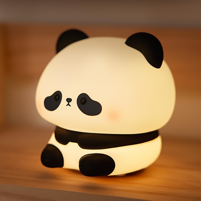 Desk Setup Lamp - Panda-themed Christmas gifts,Timable night lights,Charging bedside