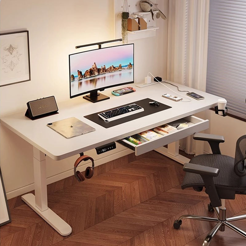 Setup Desk Monitor - Modern Iron Dual Motor Electric Standing