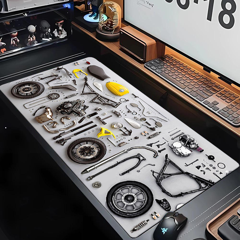 Rubber Mat Desk - Disassembly Diagram Rubber Mouse Pad Mouse
