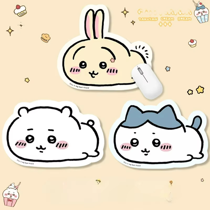 Chiikawa Cartoon Jiyi Usagi Ha - đánh giá và giá Rubber Mat Desk