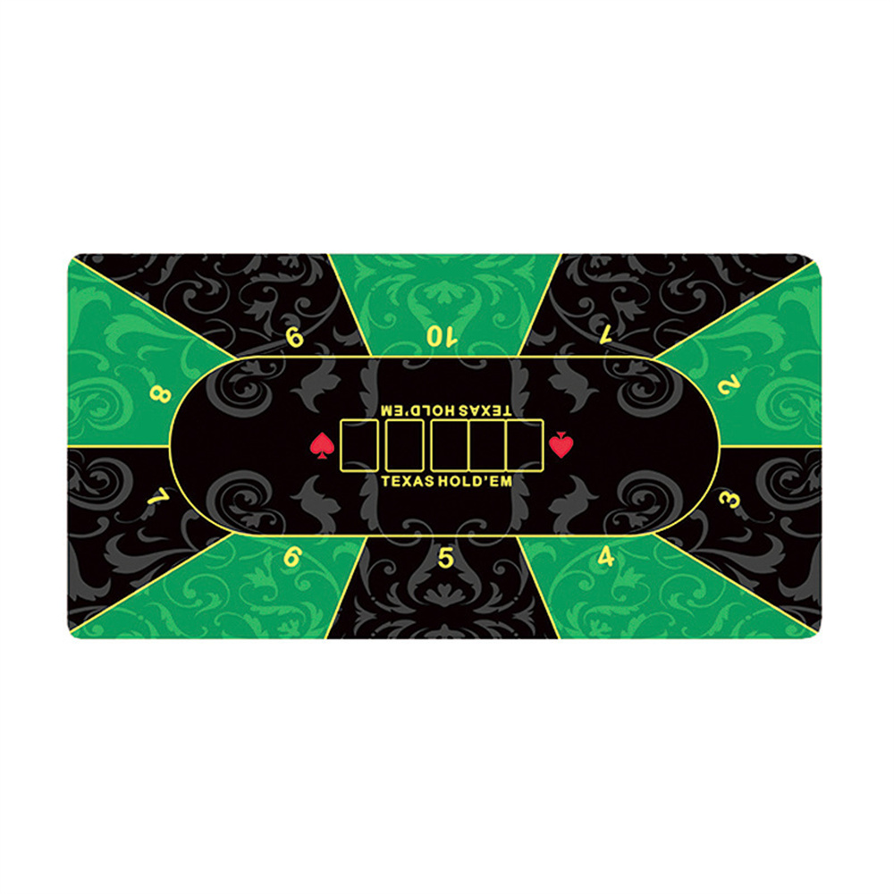 Anti-slip Thicken Casino Texas - đánh giá và giá Rubber Mat Desk