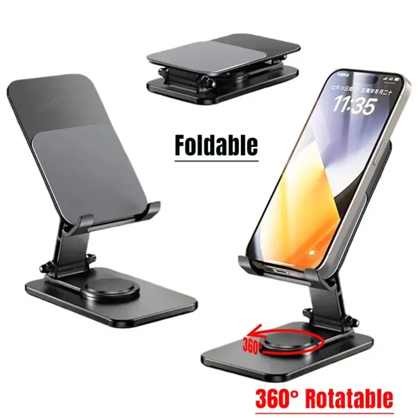 Universal Metal 360° Rotatable - đánh giá và giá Desk Setup Stand