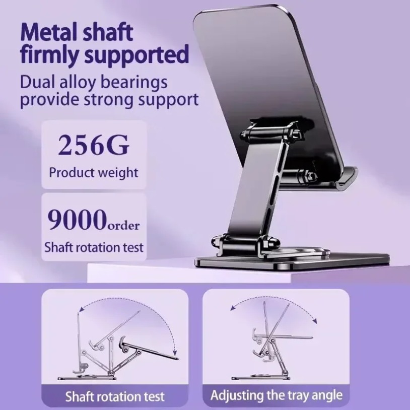 Universal Metal 360° Rotatable - đánh giá và giá Desk Setup Stand