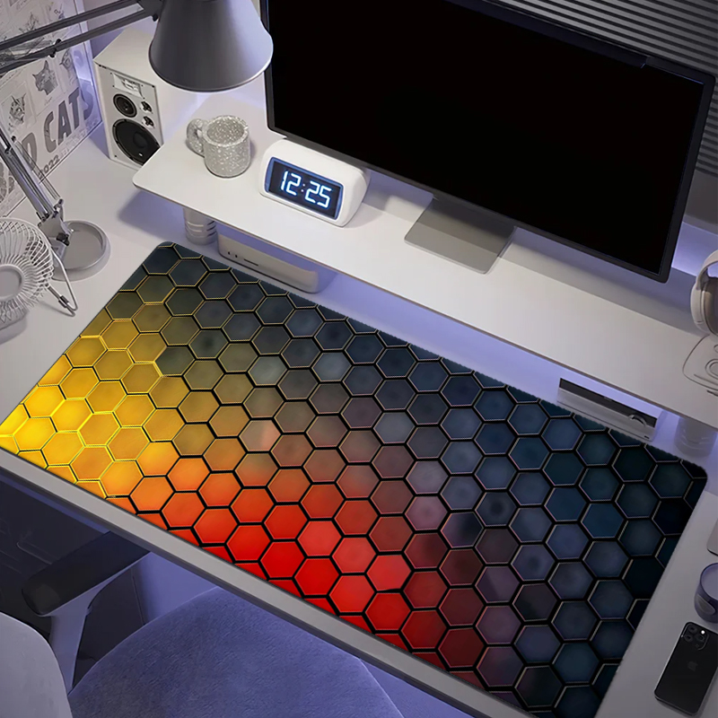 Honeycomb Series Mouse Pad Lar - đánh giá và giá Rubber Mat Desk