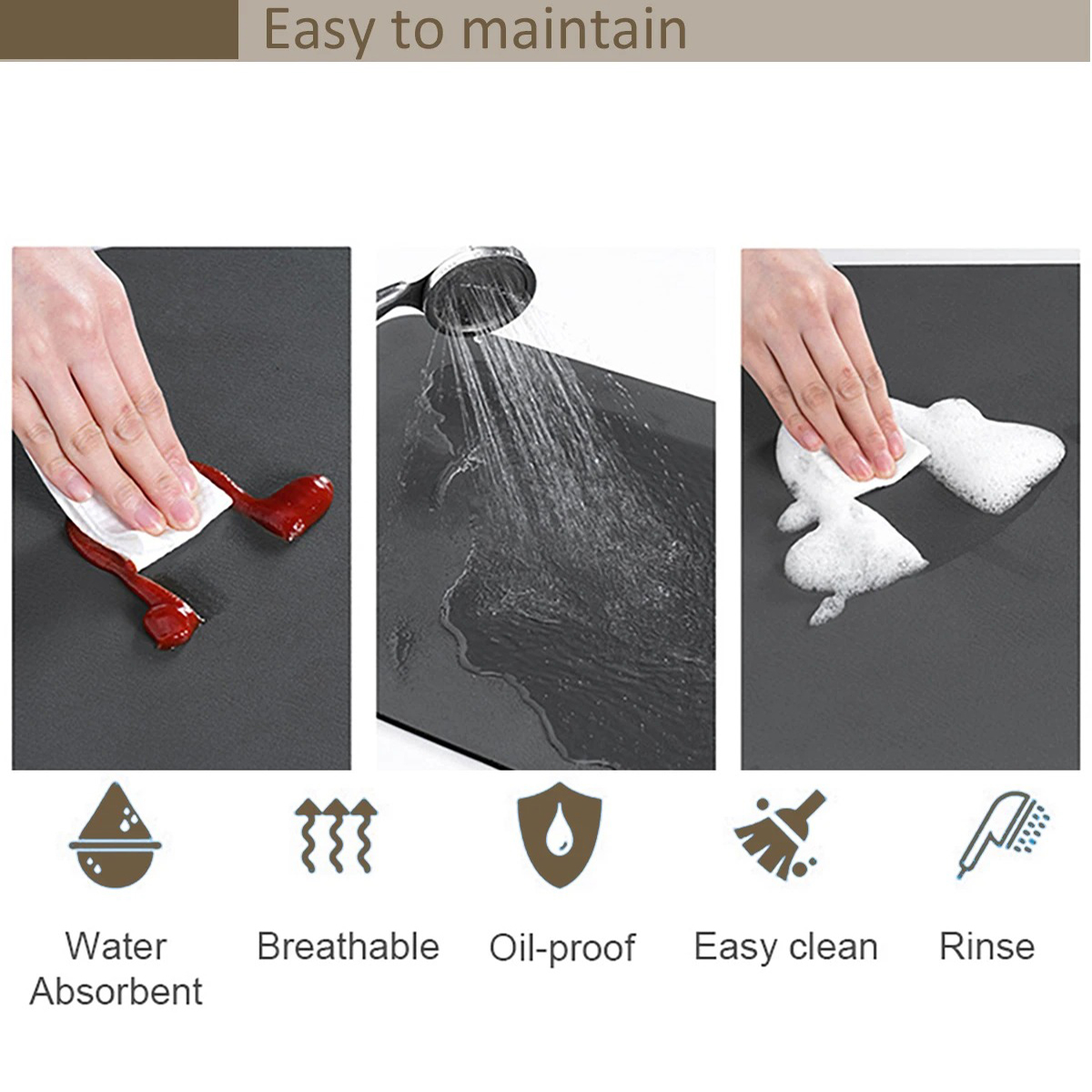 120 X60cm / 180 X90cm Blackjac - đánh giá và giá Rubber Mat Desk