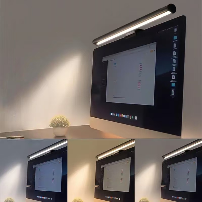 LED Monitor Light Hanging Desk - đánh giá và giá Desk Setup Home