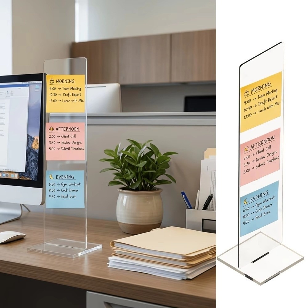 Durable Acrylic Memo Message B - đánh giá và giá Desk Setup Home