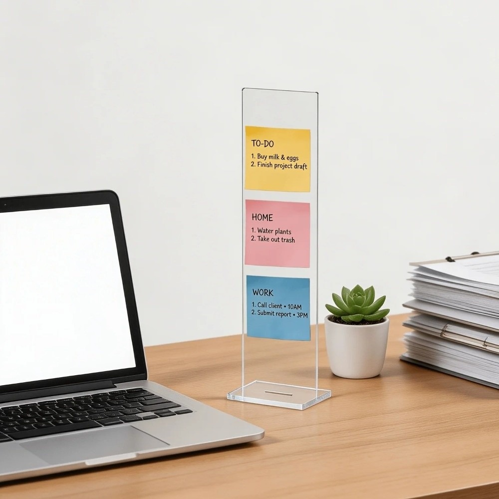 Durable Acrylic Memo Message B - đánh giá và giá Desk Setup Home