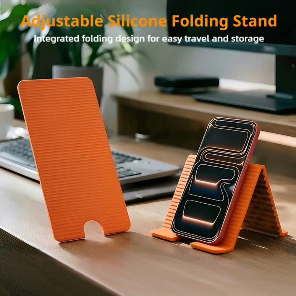 Flexible Foldable Silicone Pho - đánh giá và giá Desk Setup Stand