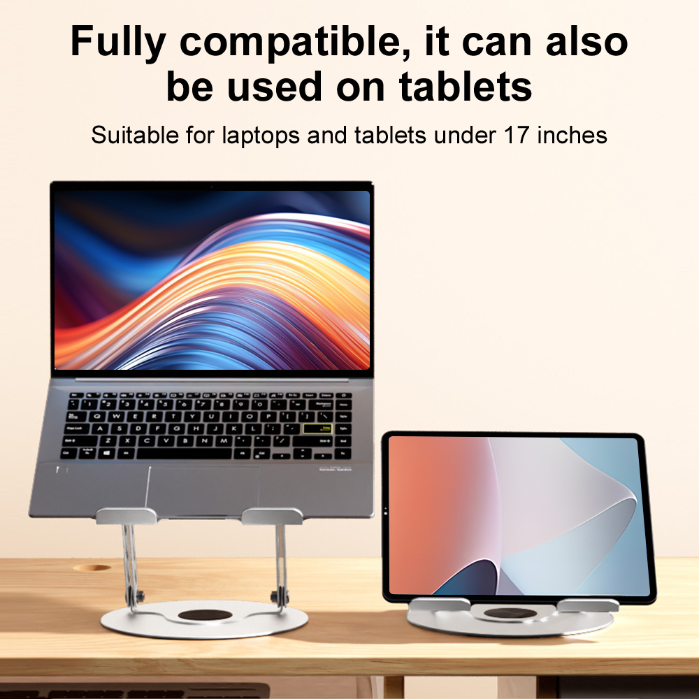 360° Rotating Laptop Stand Adj - đánh giá và giá Desk Setup Home