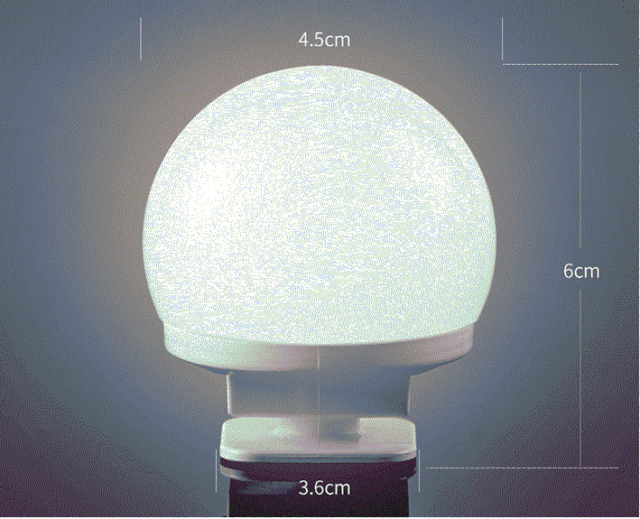 LED Light Paste Mirror Makeup  - đánh giá và giá Desk Setup Lamp