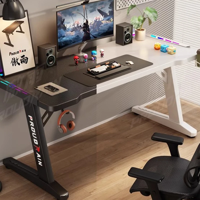 Gaming Console Computer Desks  - đánh giá và giá Desk Setup With Laptop And Monitor