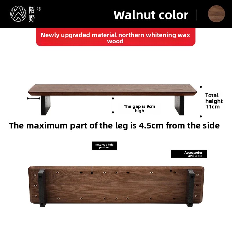 Solid Wood Monitor Riser Stand - đánh giá và giá Setup Desk Monitor