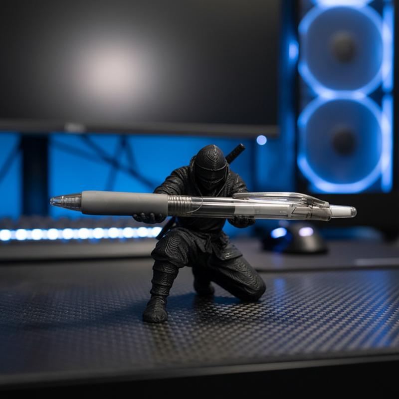 Knight Pen Holder Resin Mediev - đánh giá và giá Desk Setup Home