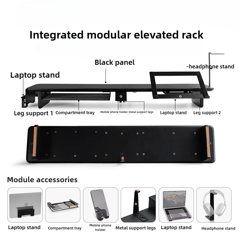 Modular Monitor Riser Stand Er - đánh giá và giá Desk Setup With Laptop And Monitor