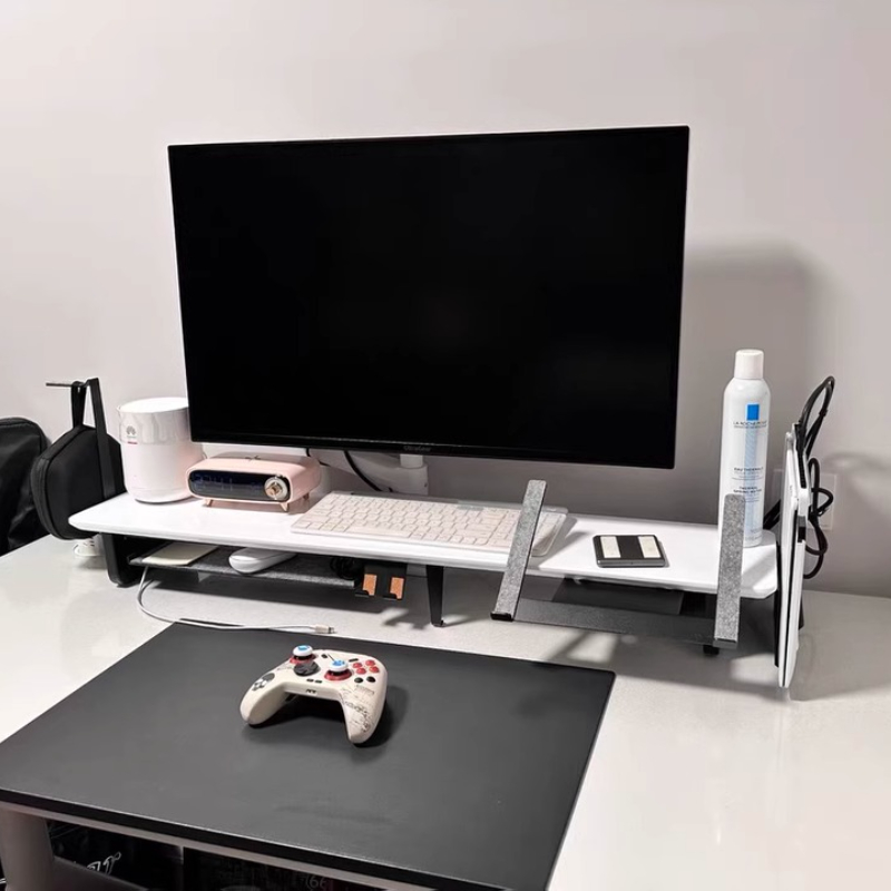 Modular Monitor Riser Stand Er - đánh giá và giá Desk Setup With Laptop And Monitor
