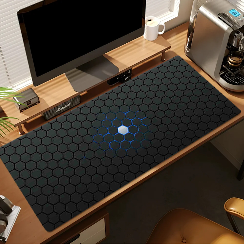 Hexagon Large Gaming Mouse Pad - đánh giá và giá Rubber Mat Desk