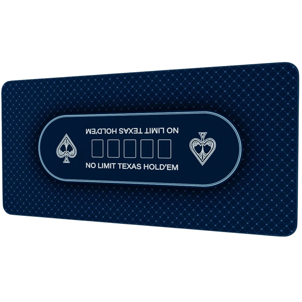 Texas Hold'em Table Mat  Rubbe - đánh giá và giá Rubber Mat Desk