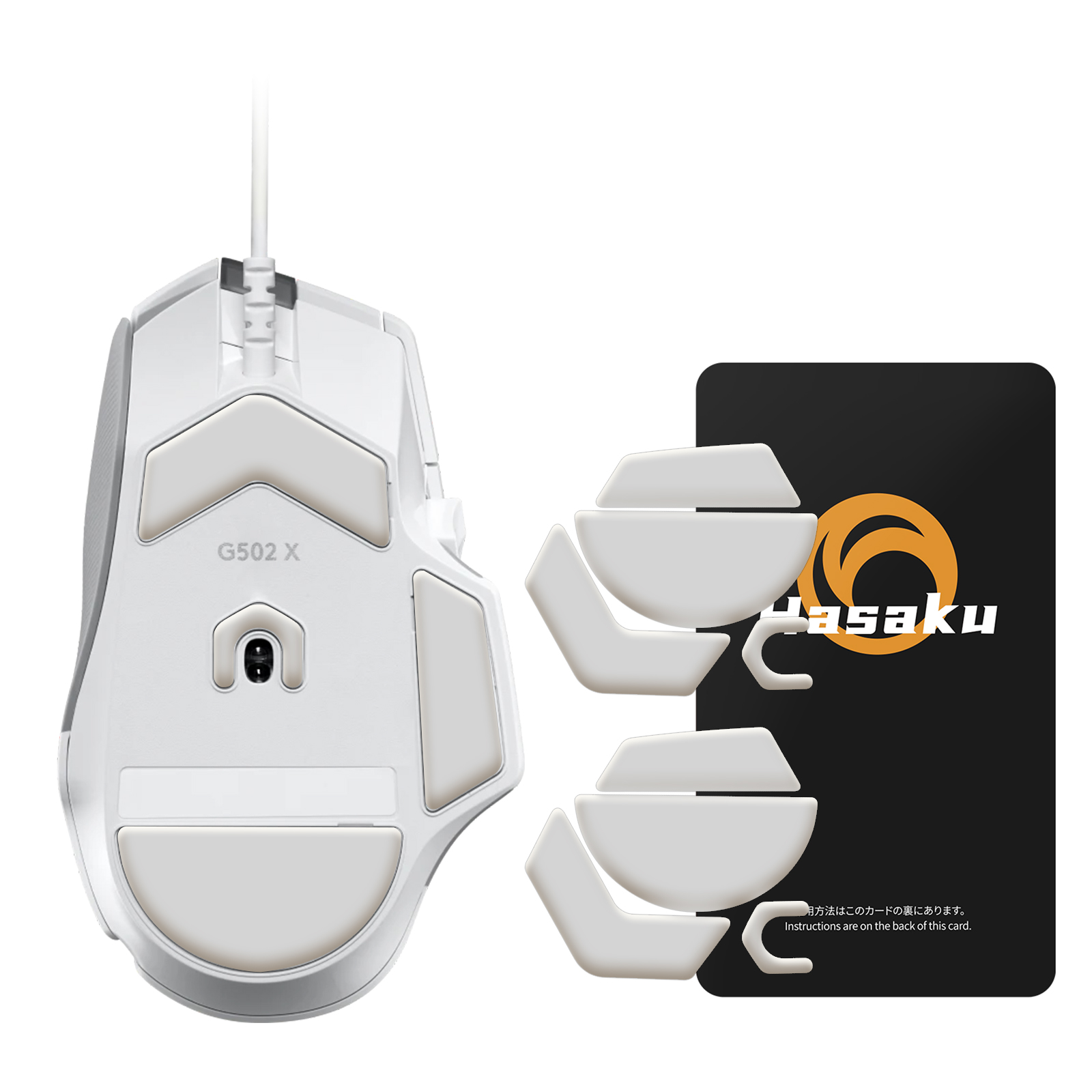 2 Sets HASAKU Rounded Curved E - đánh giá và giá Logitech Mouse G502