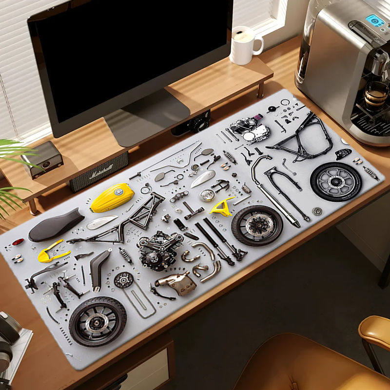 Disassembly Diagram Rubber Mou - đánh giá và giá Rubber Mat Desk