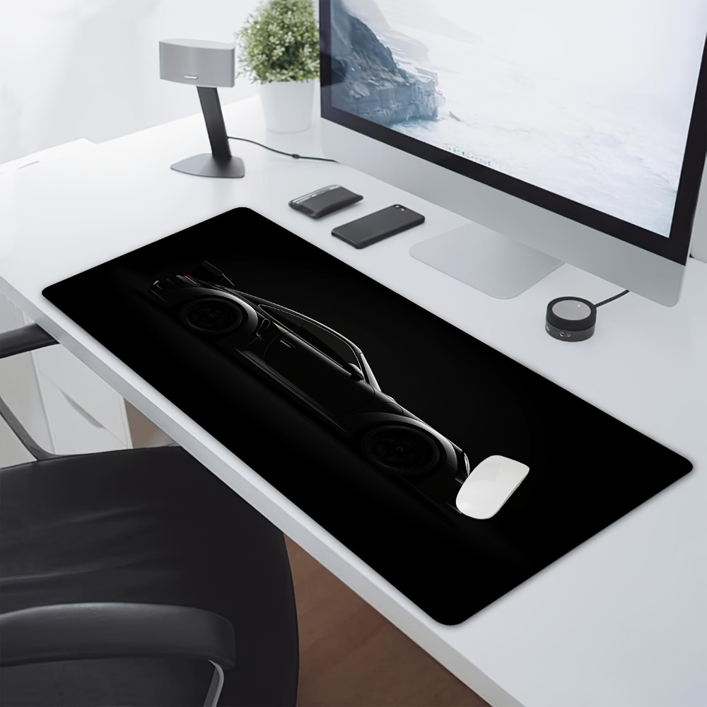 Sanded Black Gaming Mouse Pad  - đánh giá và giá Desk Setup Simple