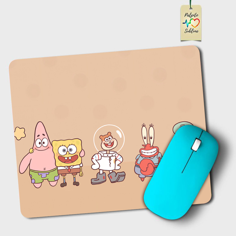 SpongeBob SquarePants Mouse Pa - đánh giá và giá Desk Setup Cute
