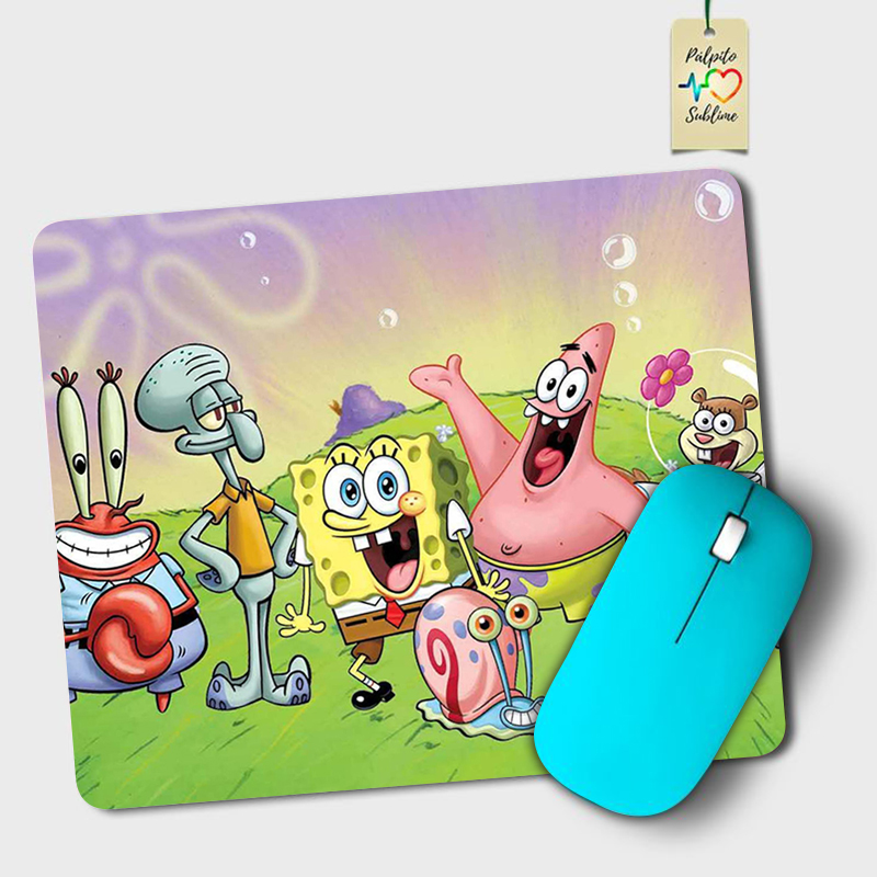 SpongeBob SquarePants Mouse Pa - đánh giá và giá Desk Setup Cute