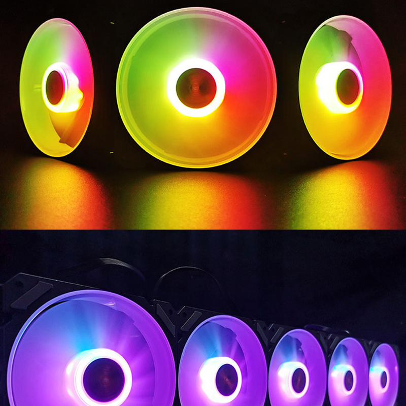 ARGB 120mm Case Fan 5V 3PIN Mo - đánh giá và giá Desk Setup Lamp