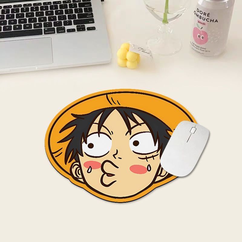 One Piece Luffy Mouse Pad, Sma - đánh giá và giá Desk Setup Cute