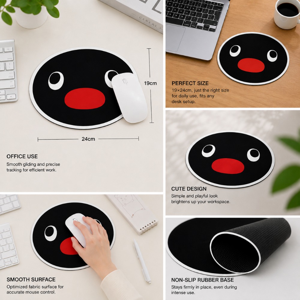 Cute Penguin Expression Mouse  - đánh giá và giá Desk Setup Cute