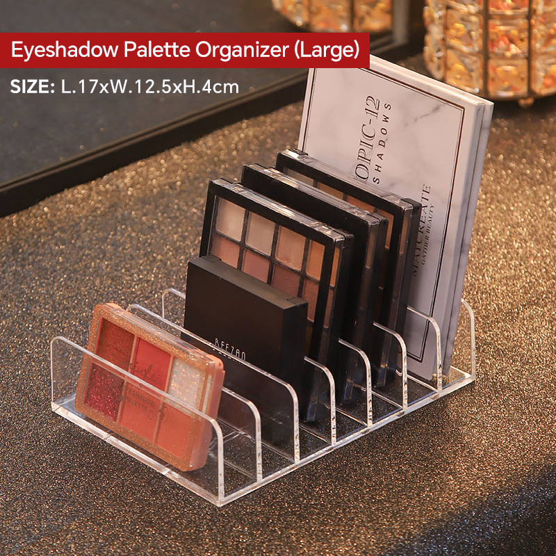 7 Grids Acrylic Table Cosmetic - đánh giá và giá Desk Setup Equipment
