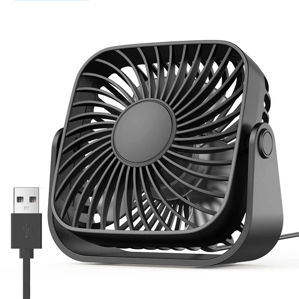 4Inch USB Mini Portable Fan fo - đánh giá và giá Desk Setup Home