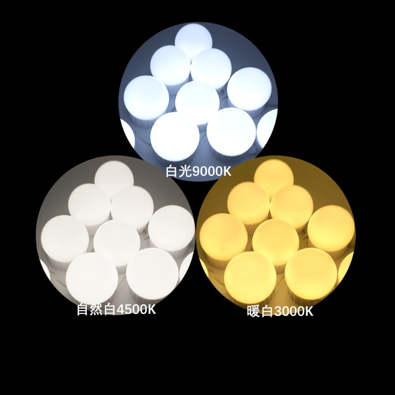 LED Makeup Light No Drill Past - đánh giá và giá Desk Setup Lamp