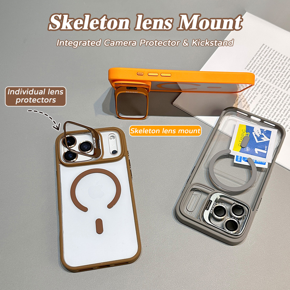 Lens Kickstand Magnetic Phone  - đánh giá và giá Desk Setup Stand