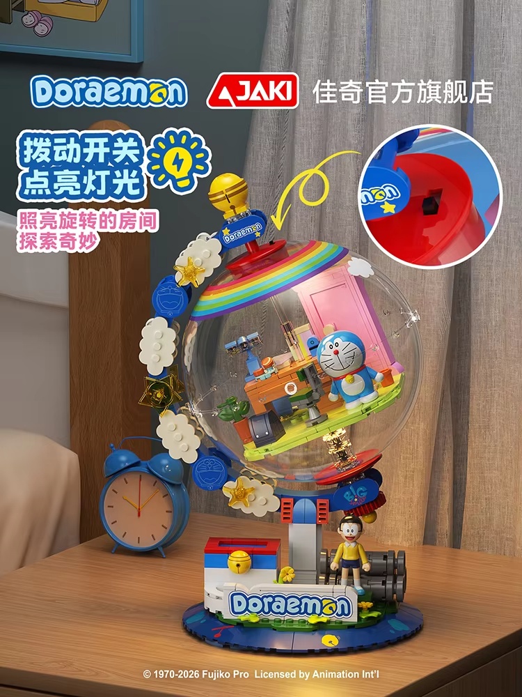 JAKI Doraemon Licensed Globe B - đánh giá và giá Desk Setup Lamp